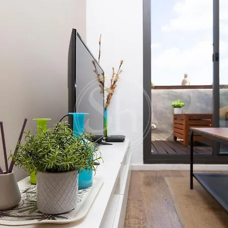 Attic Terrace Montjuic Apartment Barcelona